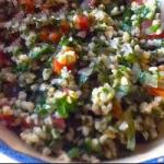 Lebanese Tabouleh with Parsley and Mint Appetizer
