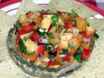 American Apricot and Nectarine Salsa Appetizer