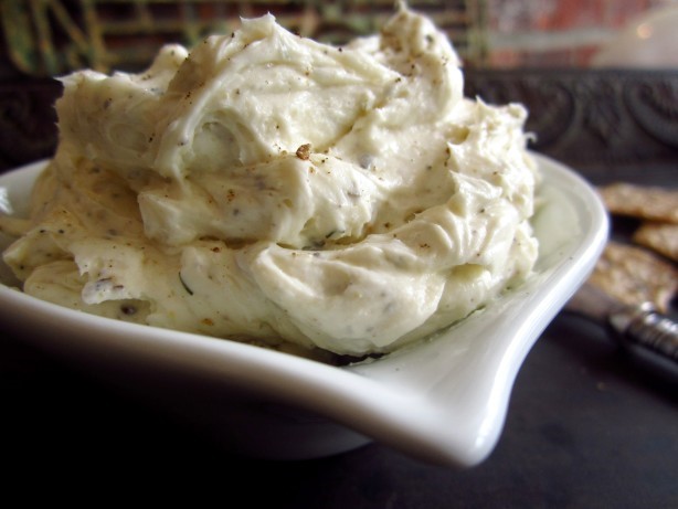 American Garlic Boursin Cheese Spread Appetizer