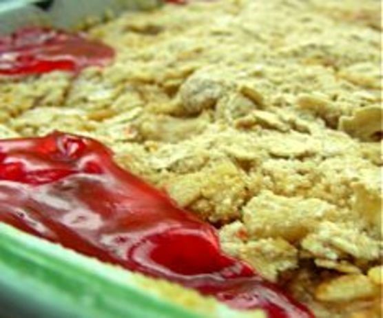 American Microwave Cherry Crisp 4 Dinner