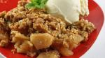 Canadian Apple Crisp with Oat Topping Recipe Dessert