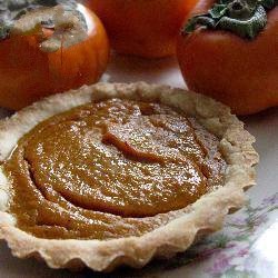 American Tart with Persimmons Dessert