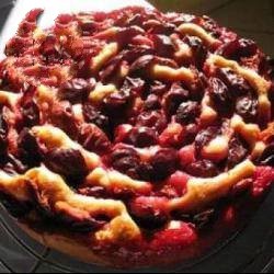 Canadian Tart with Alsatian Quetsches Dessert