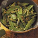 American Snow Pea Asparagus Stirfry Appetizer