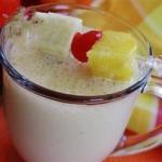 American Yummy Mangobanana Milkshake Recipe Dessert
