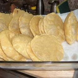 Indian Indian Poori fried Bread Appetizer