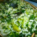 Indian Broccoli Rice Appetizer