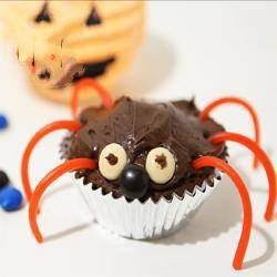 Canadian Spider Muffins for Halloween Dessert