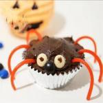 Spider Muffins for Halloween recipe
