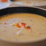 French Corn and Crab Bisque Recipe Appetizer