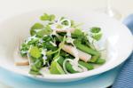 Smoked Chicken Watercress and Sugar Snap Pea Salad Recipe recipe