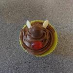 British Cupcake Shaped Chocolate Mice Dessert