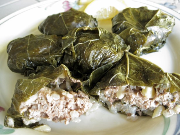 Greek Dolmas stuffed Grape Leaves 4 Appetizer