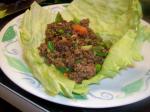 Chinese Chinese Spicy Beef Lettuce Wraps Appetizer