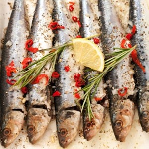 Canadian Baked Fresh Sardines Appetizer