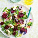Baby Beets with Broad Beans and Labneh recipe