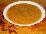 Indian Red Lentil and Apricot Soup Appetizer