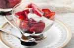 American Balsamic And Vanilla Strawberries Recipe Dessert