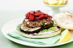 Greek Greekstyle Lamb And Eggplant Burgers Recipe Appetizer