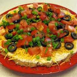 Canadian layer Taco Dip 1 Appetizer