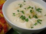 Indonesian Cream of Cauliflower Soup 34 Appetizer
