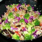 American Quinoa Salad and Broccoli Appetizer