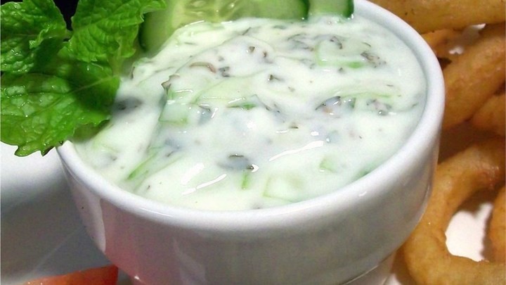 Moroccan Cucumber Raita Recipe Appetizer