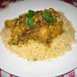 Moroccan Tadzin Chicken with Pistacjami Dinner