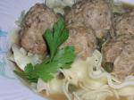 Meatballs in Caper Sauce konigsberger Klopse recipe