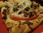 Italian Sausage Onion and Pepper Pizza Appetizer