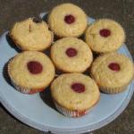 British Muffins of Lemon and Raspberry Dessert