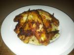 American Curry Marinade Chicken Wings Dinner