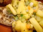Chilean Pineapple Habanero Salsa Appetizer