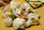 Moroccan Marinated Cauliflower and Carrot Salad Appetizer