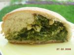 American Spinach  Artichoke Stuffed Rolled Bread Appetizer