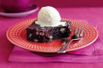 Canadian Rich Chocolate Brownie With Vanilla Bean Icecream Recipe Dessert