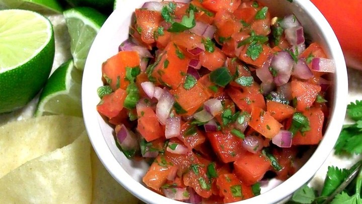 Mexican Pico De Gallo Recipe Appetizer