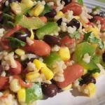 Mexican Bean and Rice Salad Recipe recipe