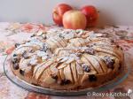 American Apple Cake with Almonds and Raisins  Roxyands Kitchen Dessert