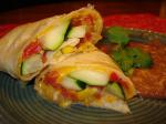 Mexican Mexican Zucchini and Corn Burrito Appetizer