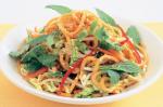 American Sweet Chilli and Vegetable Noodle Salad Recipe Dessert
