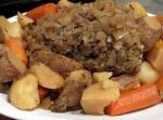 Canadian Beef and Potatoes With Rosemary and Thyme  Crock Pot Dinner