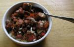 American Cajun Sausage and Red Beans Dinner