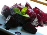 American Roasted Beets With a Rosemary Glaze Appetizer