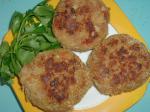American Spicy Tuna Cakes Appetizer