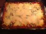 Italian Lasagna With Italian Sausage and Spinach Appetizer