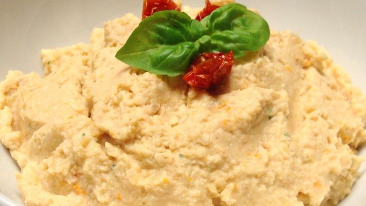 Greek Sundried Tomato Hummus Recipe Appetizer