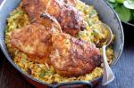 Tikka Masala Roast Chicken With Spiced Pilau Rice Recipe recipe