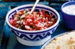 Indian Tomato And Coriander Salad Recipe Appetizer