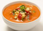 Chilean Roasted Red Pepper Bisque with White Sweet Corn Salsa Dessert